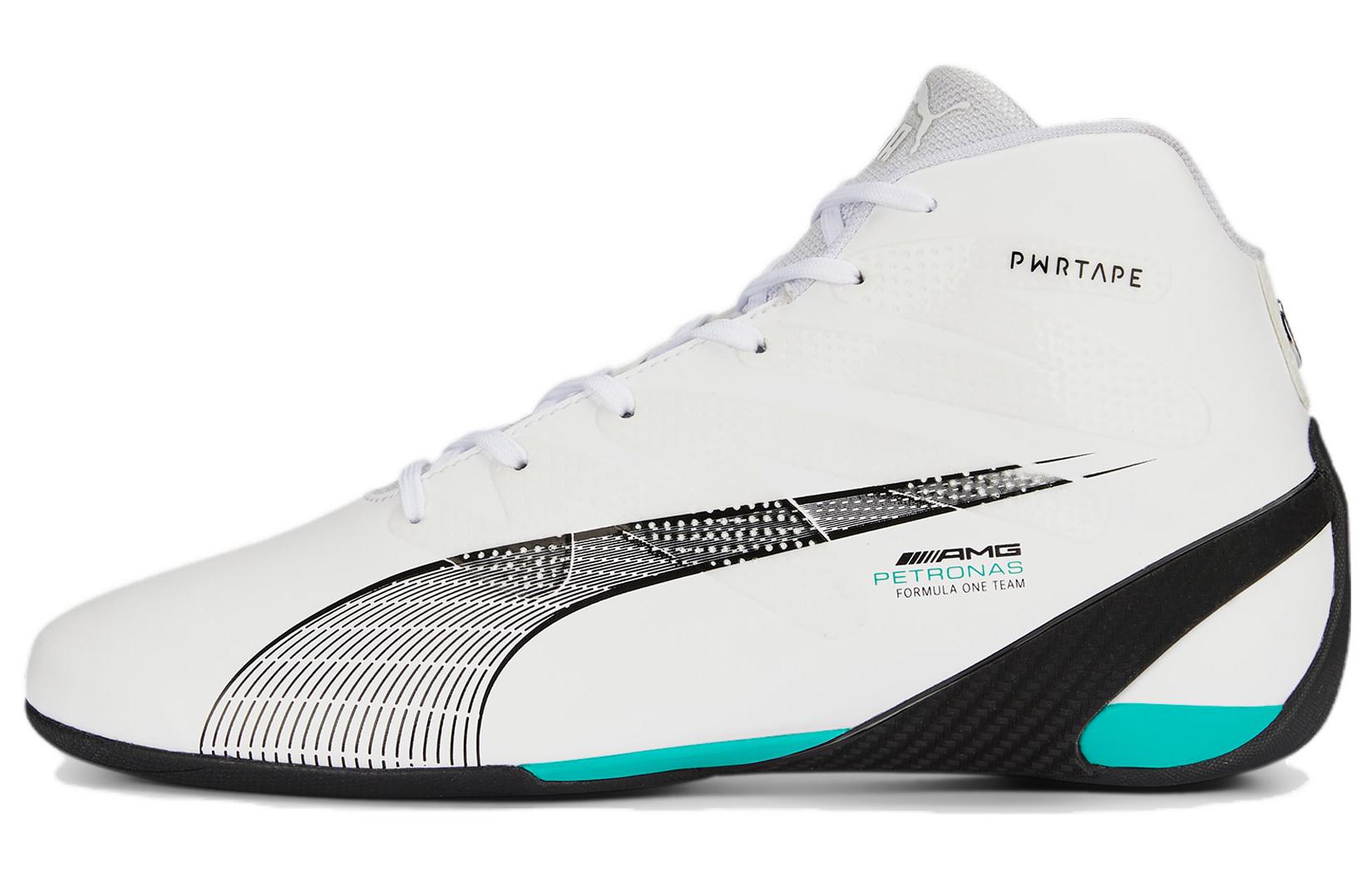 Mercedes-AMG Petronas F1 x Puma Carbon Cat Mid 'White Spectra Green' 307544-01