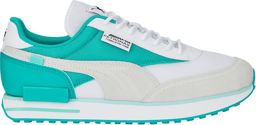 Buy Mercedes AMG Petronas F1 x Puma Future Rider White Spectra Green 307651 01 Novelship