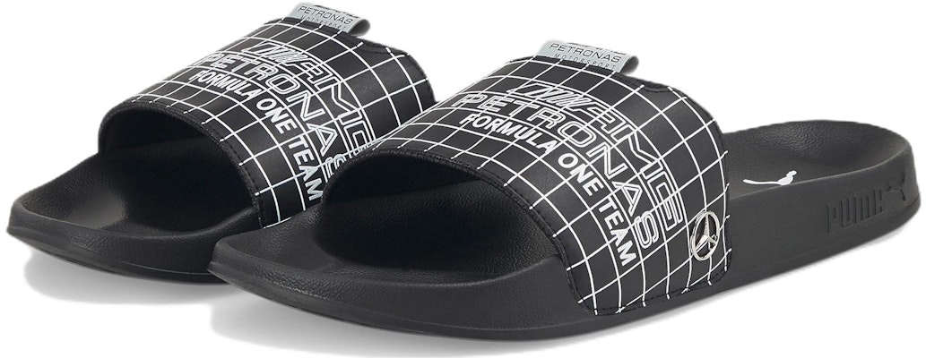 Mercedes-AMG Petronas F1 x Puma Leadcat 2.0 Slide 'Black' 307014-02 Lookbook Mercedes-AMG Petronas F1 x Puma Leadcat 2.0 Slide 'Black' 307014-02