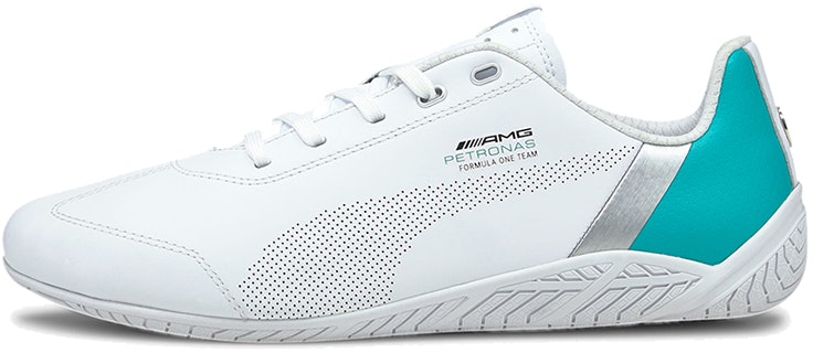 mercedes-amg-petronas-f1-x-puma-ridge-cat-white-spectra-green