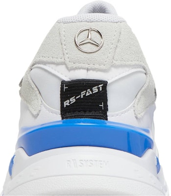 Mercedes-AMG Petronas F1 x Puma RS-Fast 'White Bluemazing' 306973-01 Sizing Mercedes-AMG Petronas F1 x Puma RS-Fast 'White Bluemazing' 306973-01