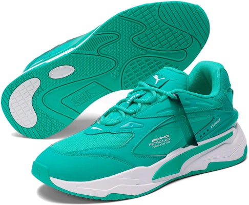 Mercedes-AMG Petronas F1 x Puma RS-Fast Motorsport 'Spectra Green' Lelaju 306973-07 Lookbook Mercedes-AMG Petronas F1 x Puma RS-Fast Motorsport 'Spectra Green' Lelaju 306973-07