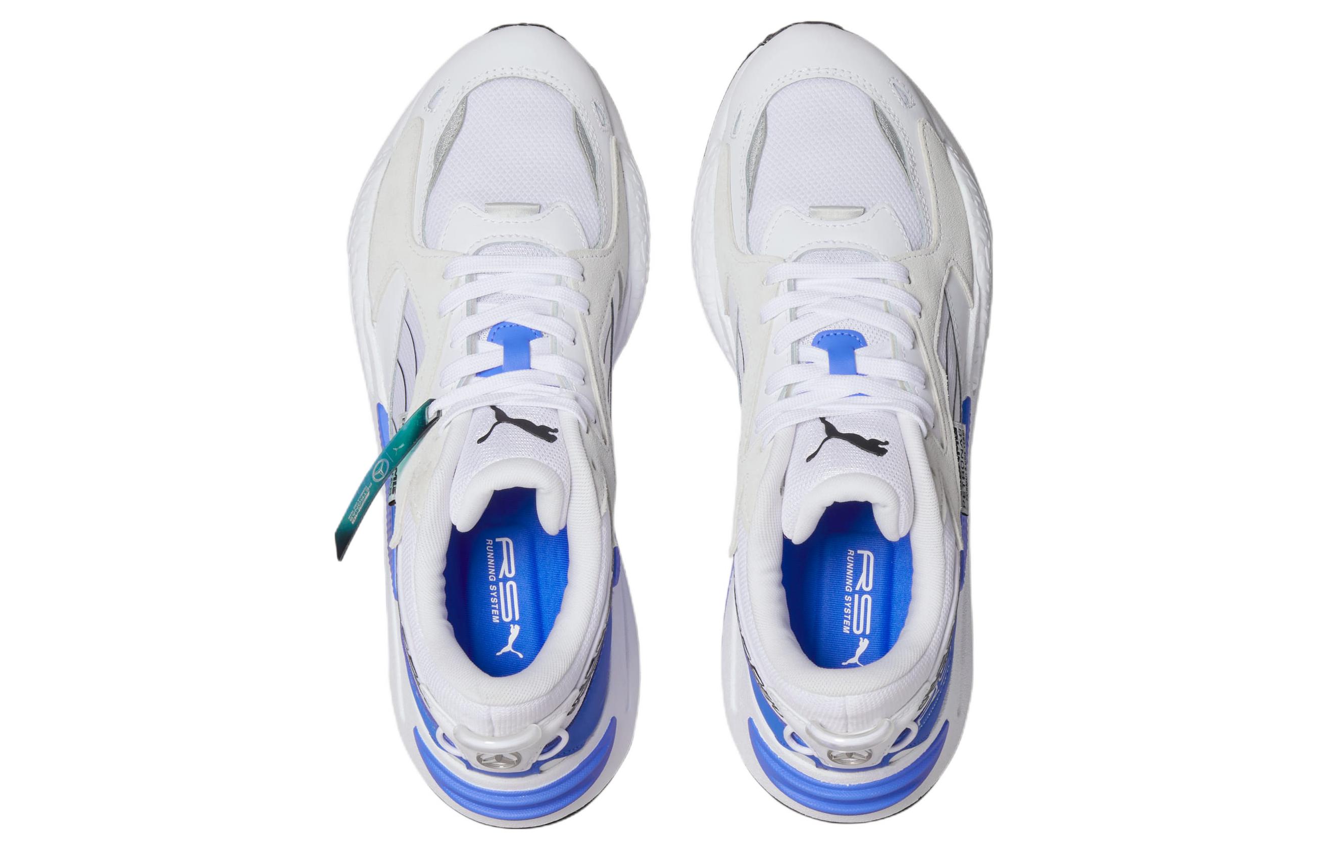 Lookbook Mercedes-AMG Petronas F1 x Puma RS-Z ''Wit Bluemazing'' Sneakers 307058-01