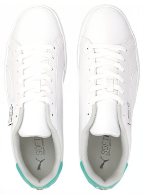 Mercedes-AMG Petronas F1 x Puma Smash Vulc V3 Low 'White Spectra Green' 306847-01 Lookbook Mercedes-AMG Petronas F1 x Puma Smash Vulc V3 Low 'White Spectra Green' 306847-01