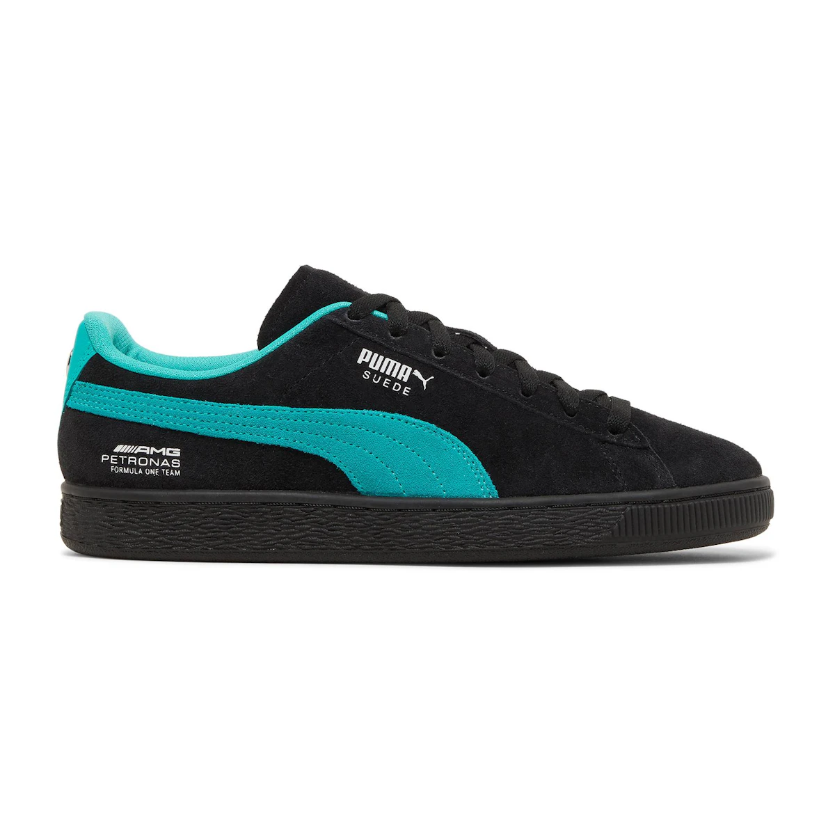 Comprar Mercedes AMG Petronas F1 x Puma Suede Black Spectra Green 307131 04 Novelship