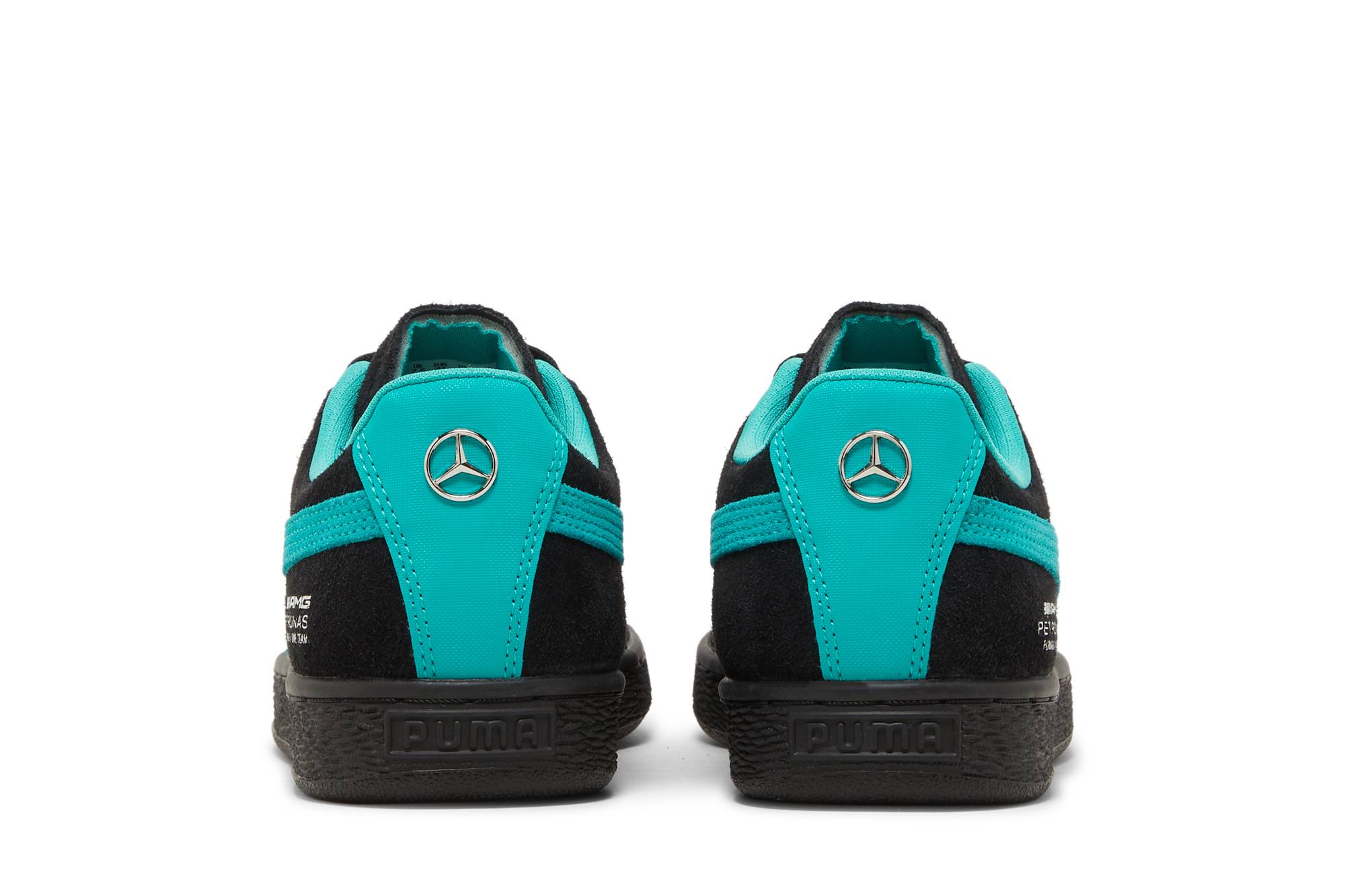 Details for Mercedes-AMG Petronas F1 x Puma Suede 'Negro Espectro Verde' 307131-04