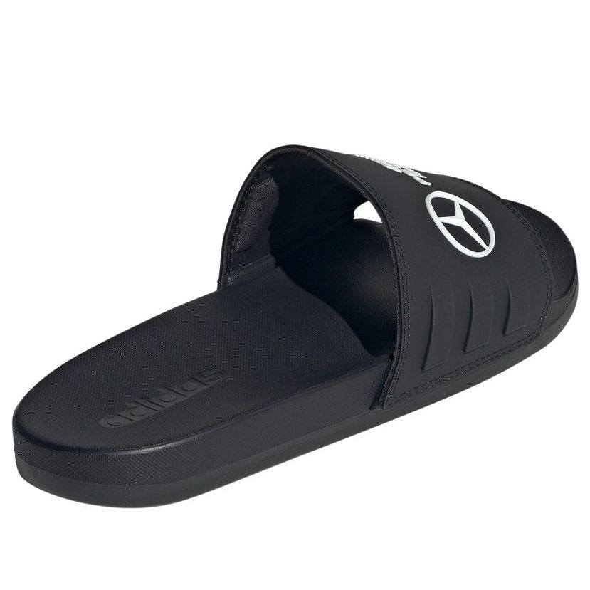 Shop Mercedes-AMG Petronas F1 x adidas Adilette Comfort Slide ''Hitam Putih'' JR1070