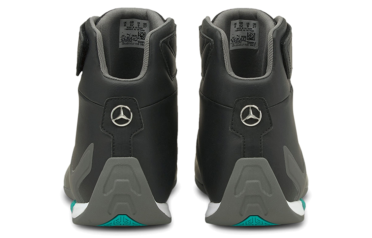 Shop Mercedes-AMG Petronas Motorsport F1 x Puma A3ROCAT Mid 'Hitam Mutiara Asap' 306849-02