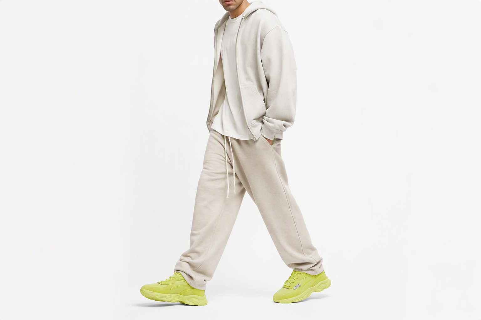 Order PUMA RS Connect 減震防滑 低幫 跑步鞋 男女同款 綠色