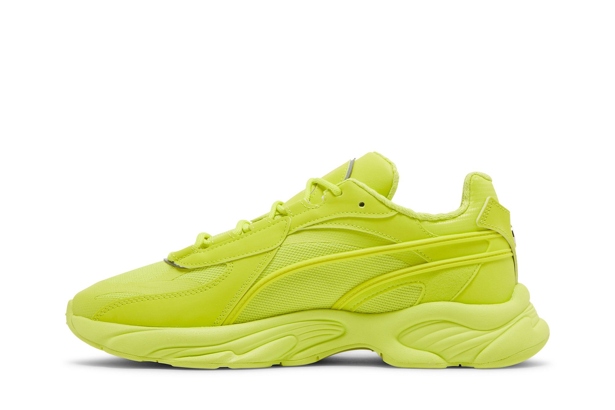 Shop PUMA RS Connect 減震防滑 低幫 跑步鞋 男女同款 綠色