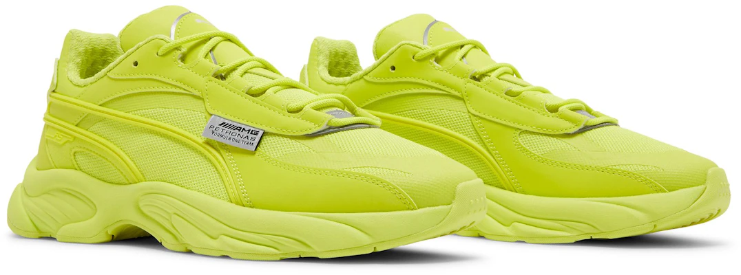 PUMA RS Connect 減震防滑 低幫 跑步鞋 男女同款 綠色 1