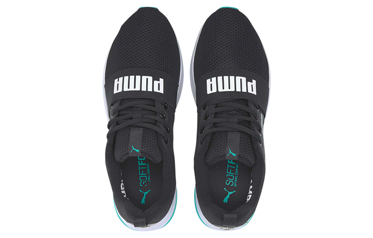 Lookbook Mercedes-AMGPetronas Motorsport x Puma Wired Run ''Zwart Spectra Groen'' 306604-01