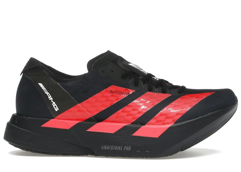 Mercedes AMG Petronas x Adidas Adizero Adios Pro 4 Core Black Lucid Red KH8840