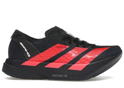 Mercedes AMG Petronas x Adidas Adizero Adios Pro 4 Core Black Lucid Red