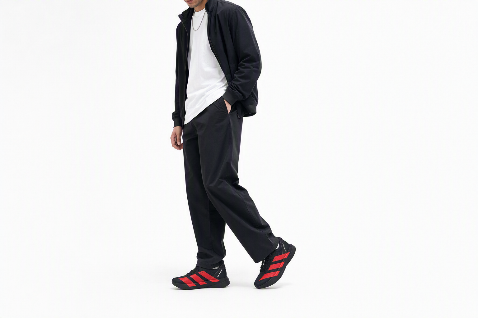 Order 阿迪达斯 ADIZERO ADIOS PRO 4 AMG 联名款 黑红白跑鞋 KH8840