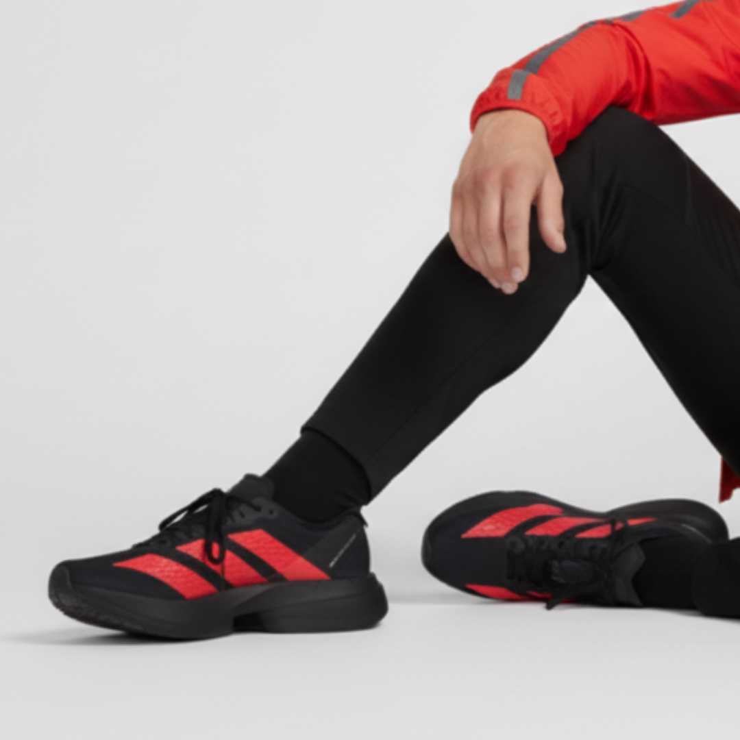 Order Adidas ADIZERO ADIOS PRO 4 AMG 聯名跑鞋 黑紅白配色 KH8840