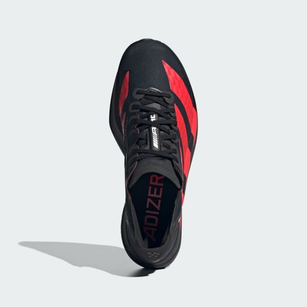 Lookbook 阿迪达斯 ADIZERO ADIOS PRO 4 AMG 联名款 黑红白跑鞋 KH8840