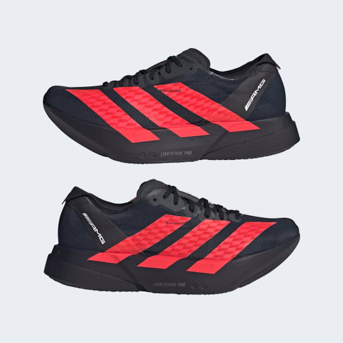 Mercedes AMG Petronas x Adidas Adizero Adios Pro 4 Core Black Lucid Red