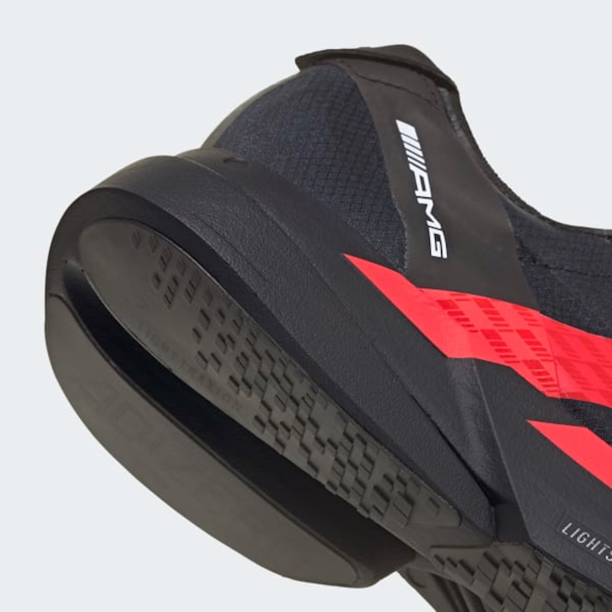 Mercedes AMG Petronas x Adidas Adizero Adios Pro 4 Core Black Lucid Red