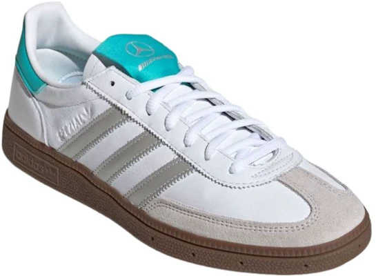 Mercedes AMG x adidas Handball Spezial ''Bianco Nuvola'' KJ1178 Shop Mercedes AMG x adidas Handball Spezial ''Bianco Nuvola'' KJ1178