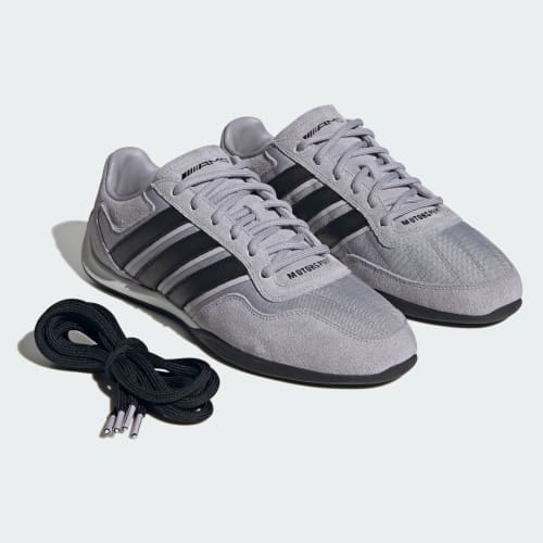 Cheap Mercedes AMG x adidas Pharosa SE Abu Glory/Hitam Inti/Perak Fajar KI7907