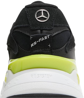 Mercedes F1 x Puma RS Fast Motorsport 'Black Energy Yellow' 306973-02 Sizing Mercedes F1 x Puma RS Fast Motorsport 'Black Energy Yellow' 306973-02