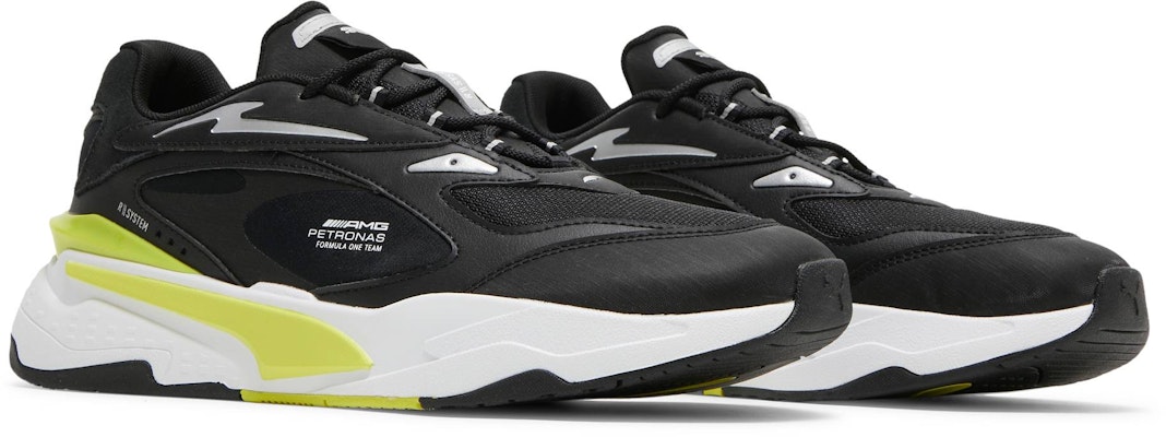 Mercedes F1 x Puma RS Fast Motorsport 'Black Energy Yellow' 306973-02 Cheap Mercedes F1 x Puma RS Fast Motorsport 'Black Energy Yellow' 306973-02