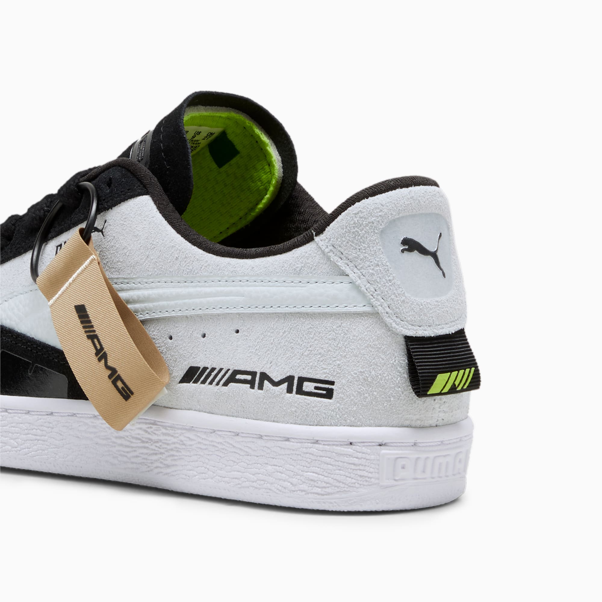 Shop 메르세데스 MAPF1 AMG 스웨이드 토크 스니커즈 308018-01