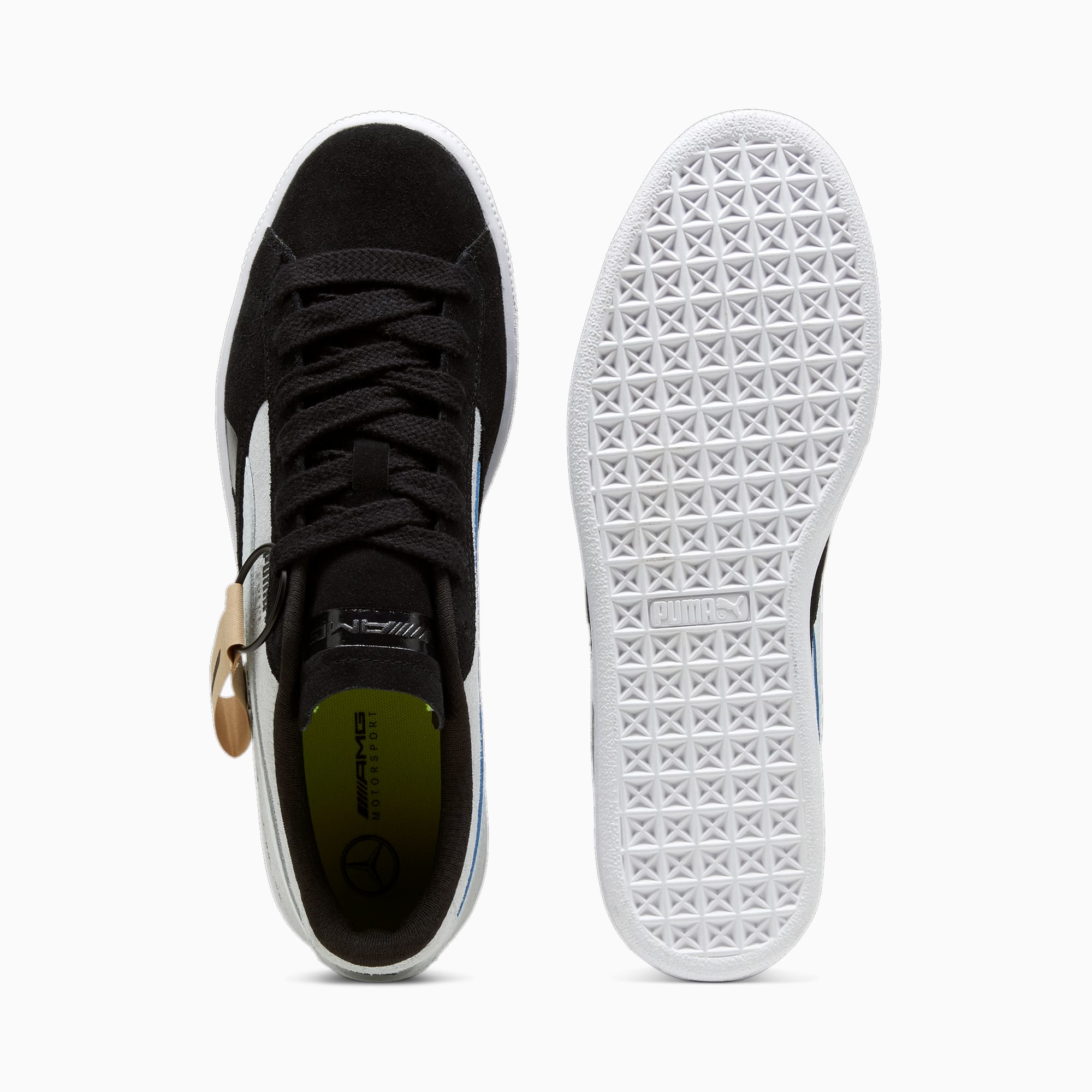 Purchase 메르세데스 MAPF1 AMG 스웨이드 토크 스니커즈 308018-01