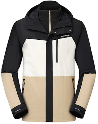 MERRELL 3-in-1 Detachable Windproof Hiking Jacket - Black MC2249020-BK02 Buy MERRELL 3-in-1 Detachable Windproof Hiking Jacket - Black MC2249020-BK02