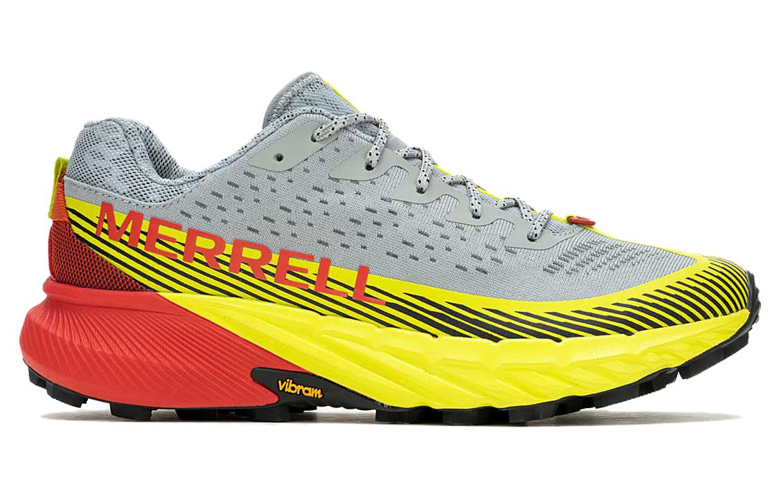 Lookbook Merrell Agility Peak 5 'Highrise Highviz' Sepatu Olahraga Pria/Wanita J067757