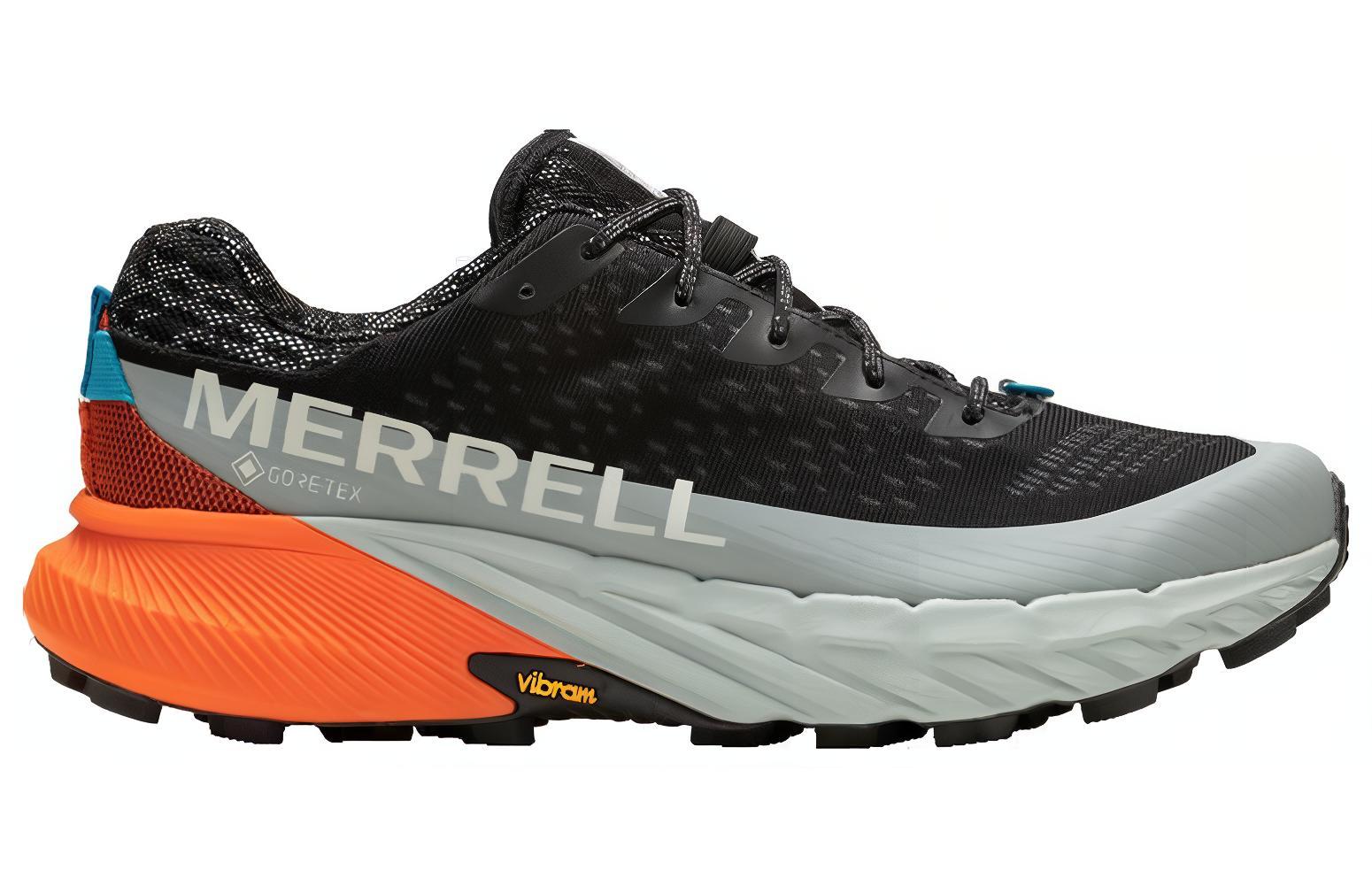 Order Merrell Agility Peak 5 GORE-TEX 'Hitam Tangerine' J068041