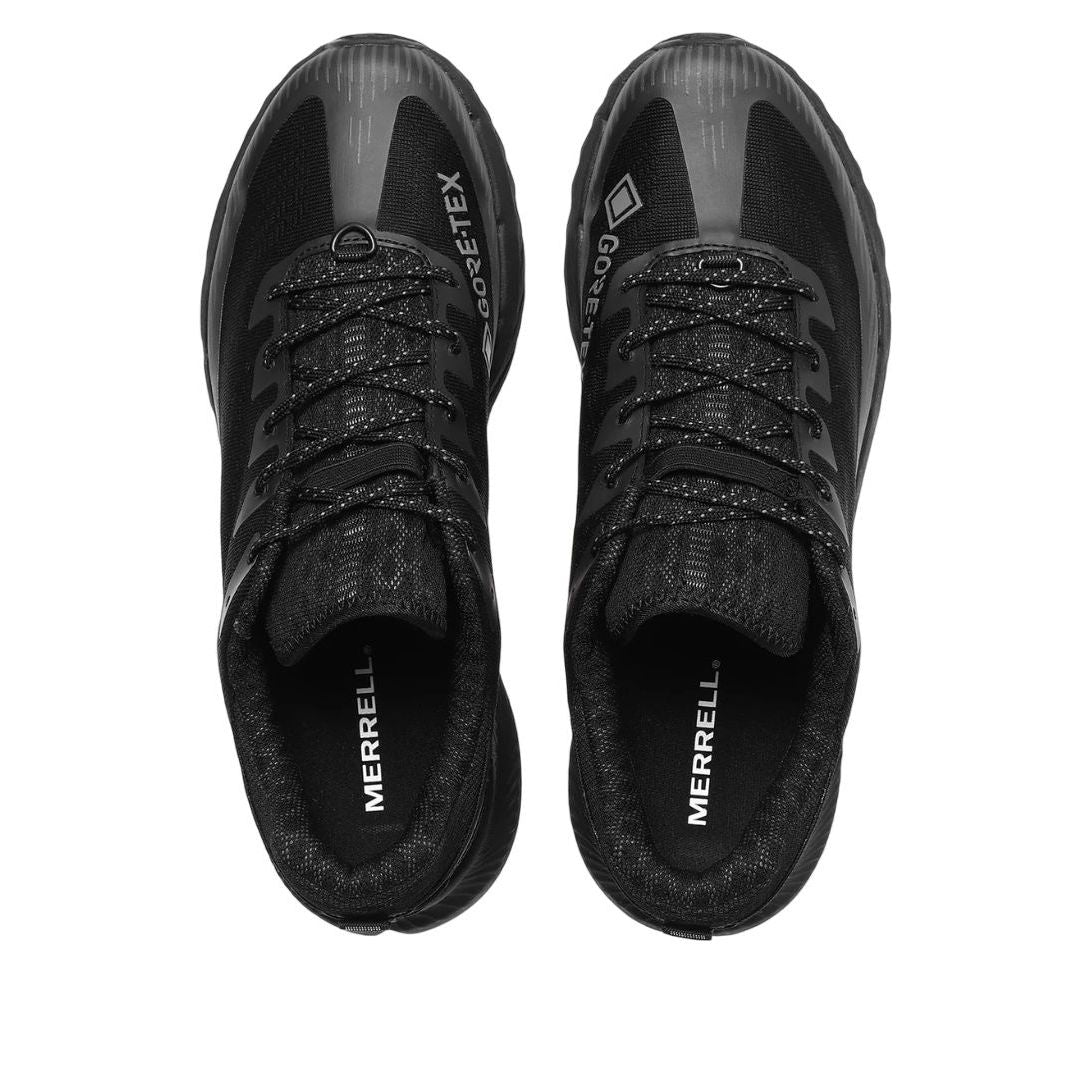 Lookbook Merrell Agility Peak 5 GORE-TEX ''Triple Black'' Herren Trailrunning-Schuhe. J067745
