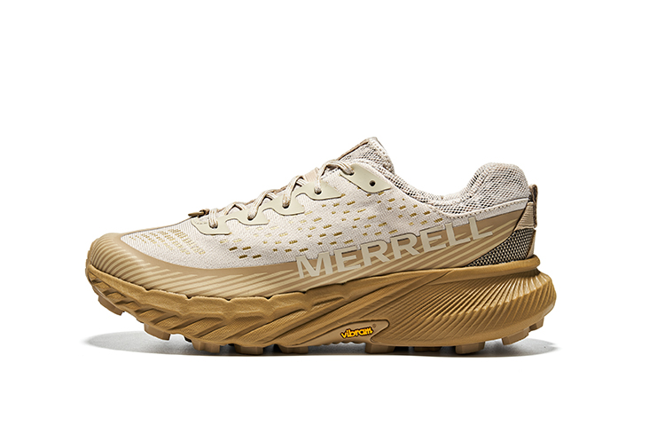 MERRELL Agility Peak 5 Trail Running Shoes Green – Hiking, Cushioning, Durable. J068047