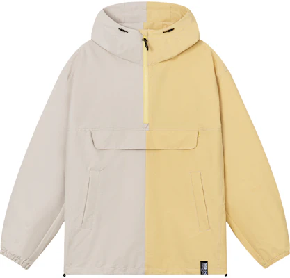 MERRELL ALC Colorblock Lightweight Pullover Jacket Unisex Light Gray/Yellow MC3220001-1 Buy MERRELL ALC Colorblock Lightweight Pullover Jacket Unisex Light Gray/Yellow MC3220001-1