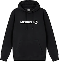 MERRELL Black Outdoor Hoodie with Letter Print Unisex Casual Wear MC2210009-2 MERRELL Black Outdoor Hoodie with Letter Print Unisex Casual Wear MC2210009-2