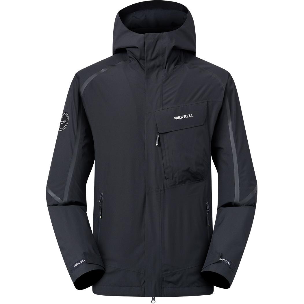 MERRELL Black Waterproof Windproof Outdoor 3-in-1 Jacket MC2230002-BK02
