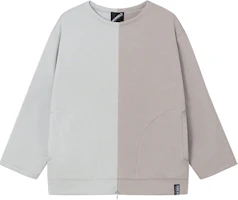 MERRELL Colorblock Fleece Relaxed Crewneck Sweatshirt Unisex Casual Style MC3220006-2 MERRELL Colorblock Fleece Relaxed Crewneck Sweatshirt Unisex Casual Style MC3220006-2
