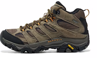 MERRELL MOAB 3 Mid GTX Hiking Boots Brown/Black Anti-Slip Durable Classic J035795 MERRELL MOAB 3 Mid GTX Hiking Boots Brown/Black Anti-Slip Durable Classic J035795
