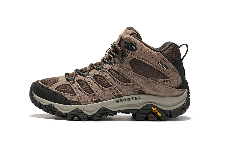 MERRELL MOAB 3 MID WP Hiking Boots Waterproof Breathable Outdoor Shoes Brown J035837
