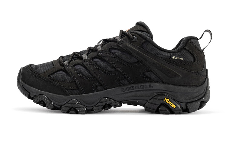 MERRELL MOAB 3 Smooth GTX Waterproof Hiking Shoes Black J036361