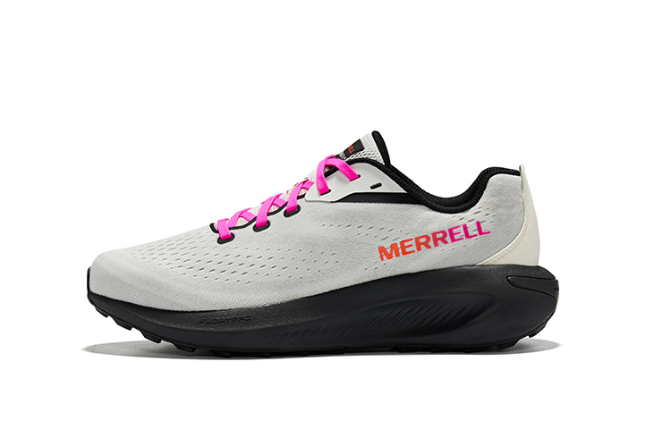 MERRELL Morphlite Outdoor Trail Running Shoes White Black Lightweight Grip J068229
