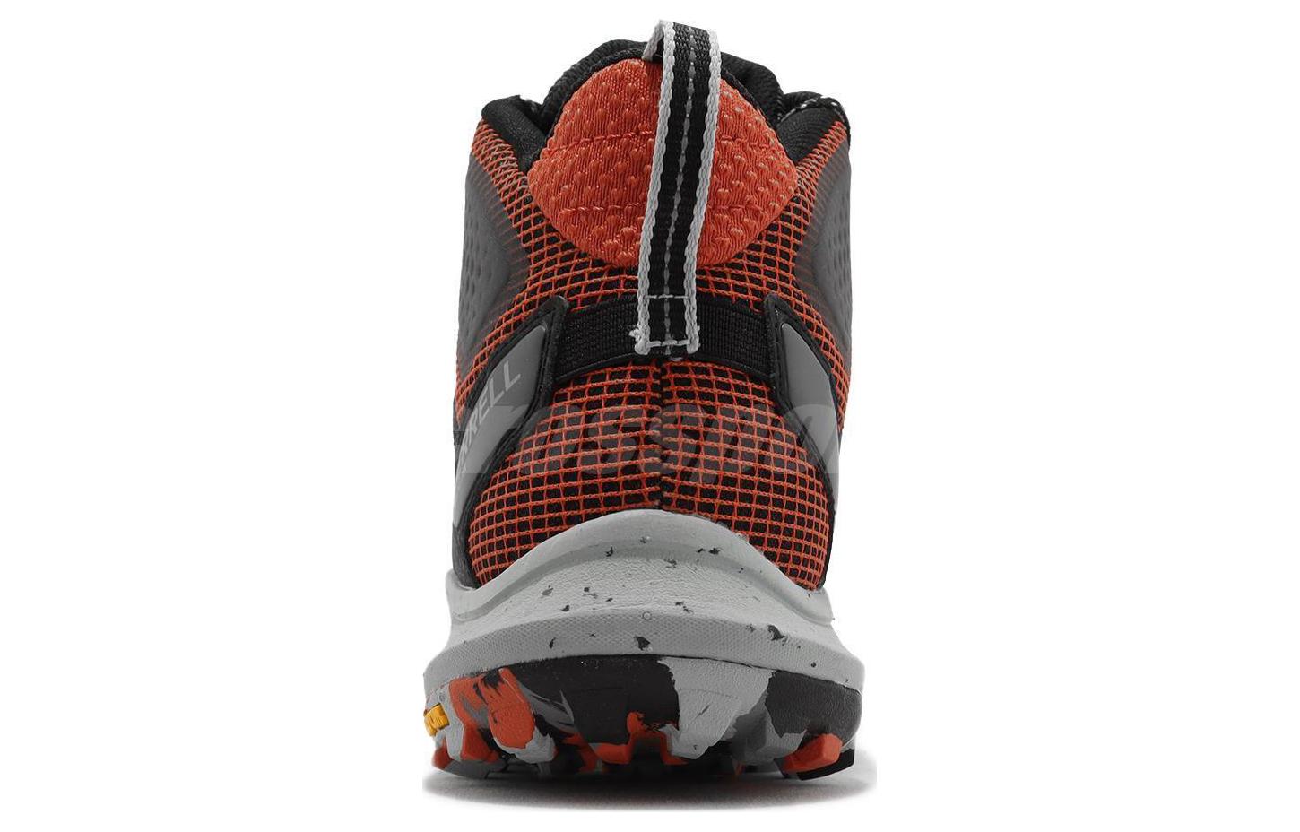 Shop メレル ノヴァ3 ミッド GTX 黒×タンジェリン J067615
