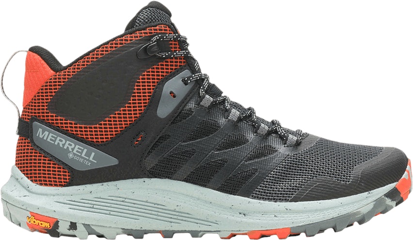 Merrell Nova 3 Mid GORE-TEX Wide 'Black Tangerine' J067615W - J067615W ...