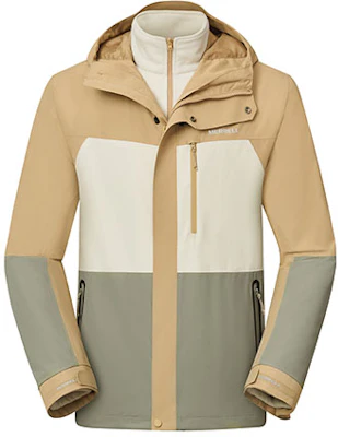Merrell Outdoor 3-in-1 Detachable Warm Hiking Jacket Khaki Color MC2249020-CO33 Buy Merrell Outdoor 3-in-1 Detachable Warm Hiking Jacket Khaki Color MC2249020-CO33