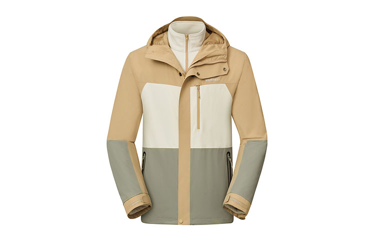 Merrell Outdoor 3-in-1 Detachable Warm Hiking Jacket Khaki Color MC2249020-CO33 圖 2