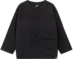 MERRELL Outdoor Casual Knit Long-Sleeve Sweatshirt Unisex Black MC3220005-2 MERRELL Outdoor Casual Knit Long-Sleeve Sweatshirt Unisex Black MC3220005-2