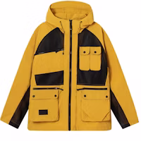 MERRELL Outdoor Water-Resistant Windbreaker Jacket for Men - Ginger Yellow MC2229018-1 MERRELL Outdoor Water-Resistant Windbreaker Jacket for Men - Ginger Yellow MC2229018-1