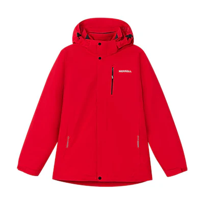MERRELL Solid Color Hoodie 3-in-1 Jacket Unisex Blue MC2220099-4