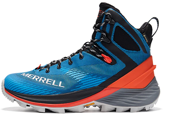 MERRELL Thermo 4 MID GTX Outdoor Hiking Shoes Mens Blue/Orange Slip-Resistant J037189 Buy MERRELL Thermo 4 MID GTX Outdoor Hiking Shoes Mens Blue/Orange Slip-Resistant J037189